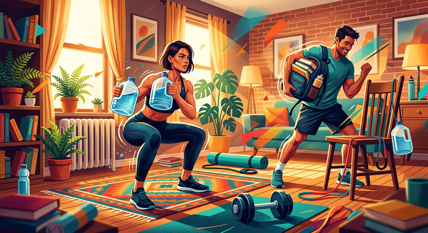Développer ses muscles à la maison : Le guide de la surcharge progressive