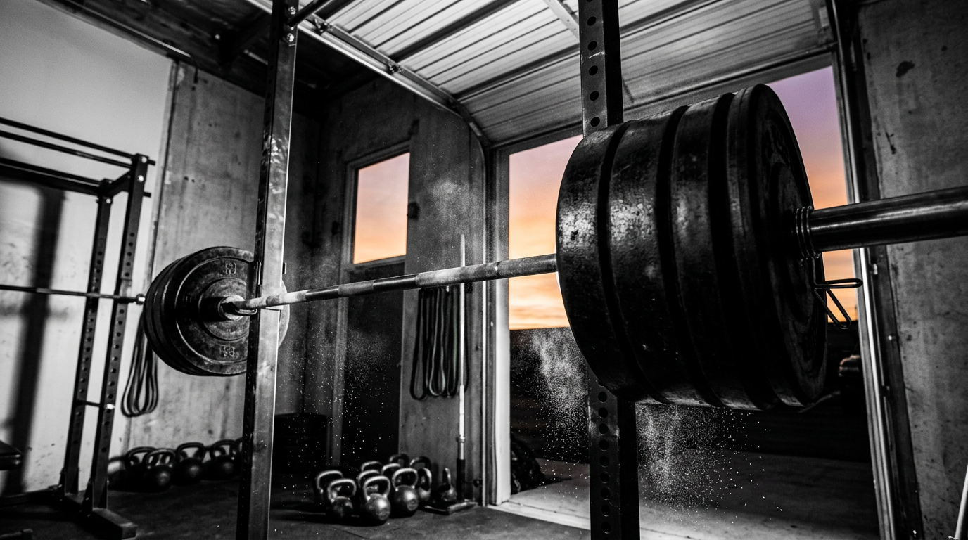 Entrenamientos de barra para cuerpo completo para fuerza seria