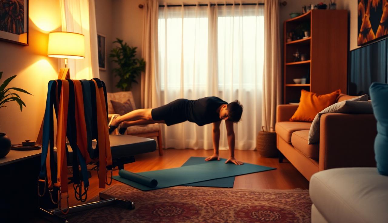 Ganzkörper-Workout zuhause ohne Geräte