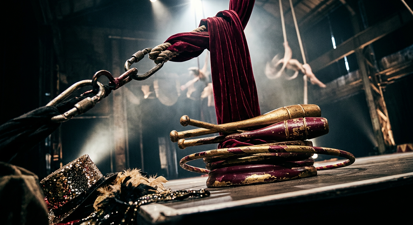 Cirque Fitness Burlesque : Le Spectacle Fantôme du Web