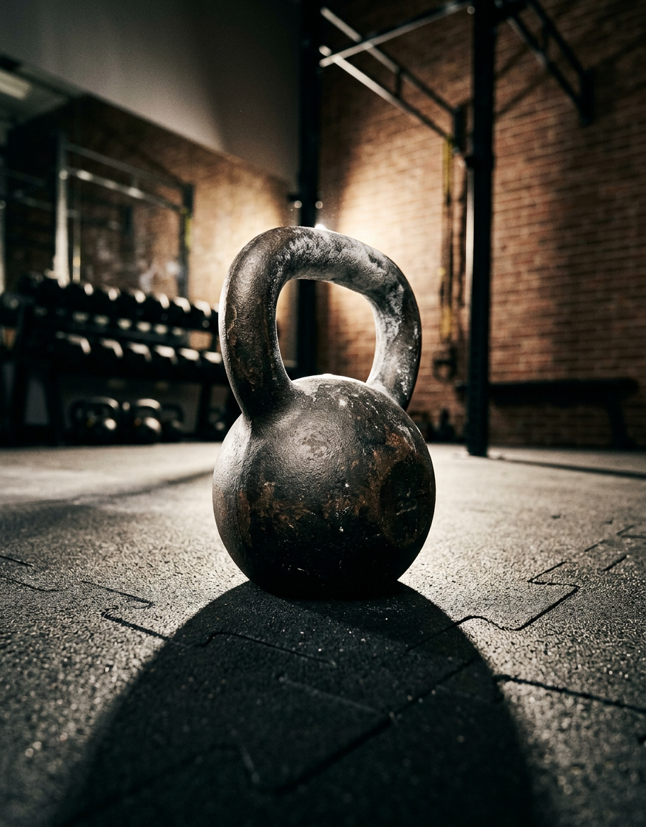 Vater findet Kettlebell. Die Fitness-Welt ist erschüttert.